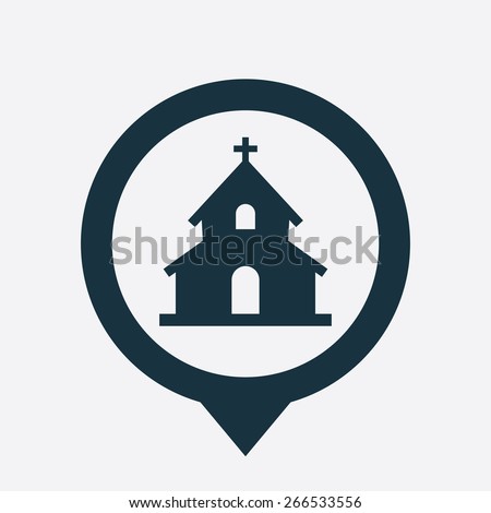 church Icon Vector