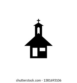church icon vector. building icon vector