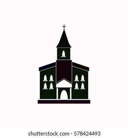 Church  icon. Vector design.