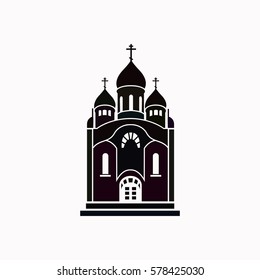 Church  icon. Vector design.