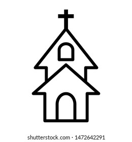 church icon vector design template