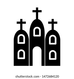 church icon vector design template