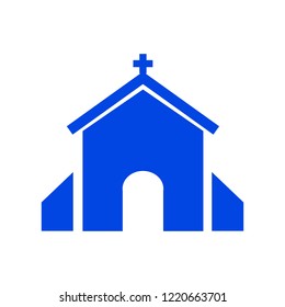 Church icon. Vector illustration