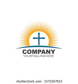 church icon vector illustration design template