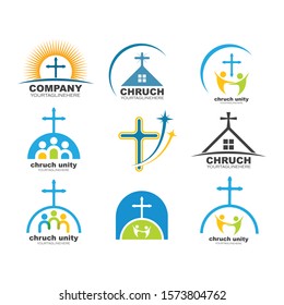 church icon vector illustration design template