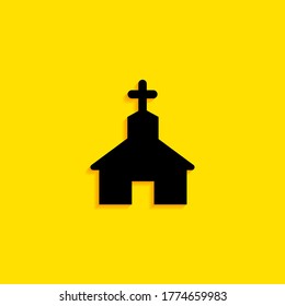 church icon. Vector illustration EPS 10.