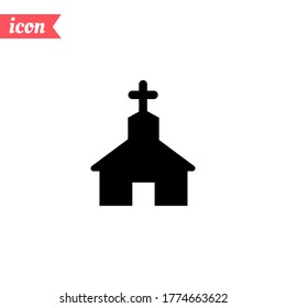 church icon. Vector illustration EPS 10.