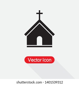 Church Icon Vector Illustration Eps10