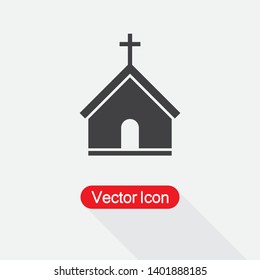 Church Icon Vector Illustration Eps10