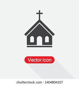 Church Icon Vector Illustration Eps10