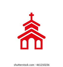 Church icon vector illustration eps10.