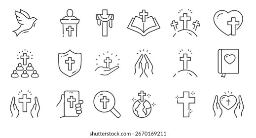 church icon vector illustration image
