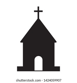 church icon vector illustration template