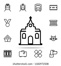 church icon. web icons universal set for web and mobile