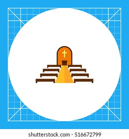 Church interior icon