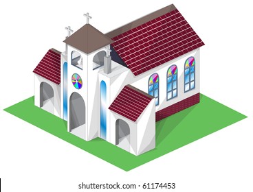 church isometric