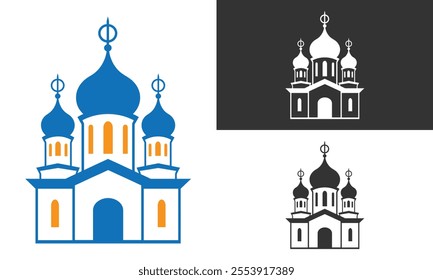 Church lcon vector illustration on white background