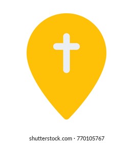 Church location marker