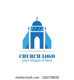 Church Logo. Church Building.