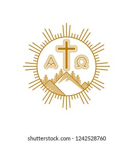Catholic Alpha And Omega Symbol Images Stock Photos Vectors Shutterstock