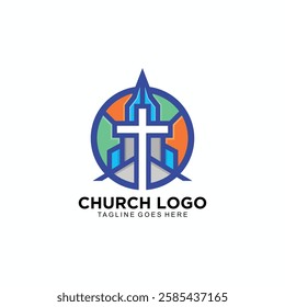 Church logo design for christian community