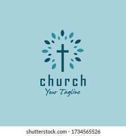 Church Logo Design Template idea