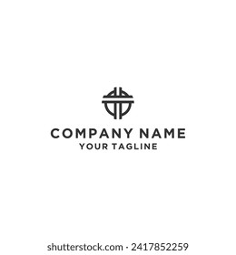 Church logo design vector illustration template