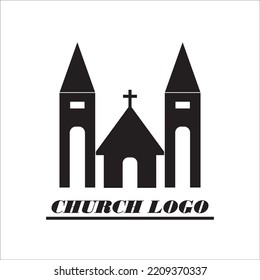 church logo icon vector design, this vector can be used for logos, icons, banners and others