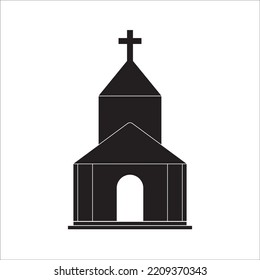 church logo icon vector design, this vector can be used for logos, icons, banners and others