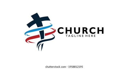 church logo icon vector isolated
