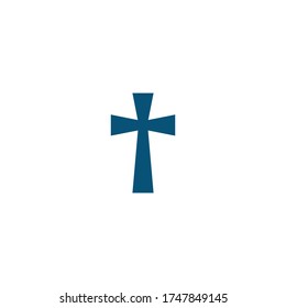 Church logo template design vector illustration