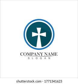 Entwurf eines kirchlichen Logos, Vektorgrafik