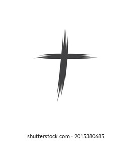 Plantilla de ilustración vectorial del logotipo de la iglesia