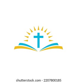 Church Logo Vector Simple Illustration Stock Vector (Royalty Free ...