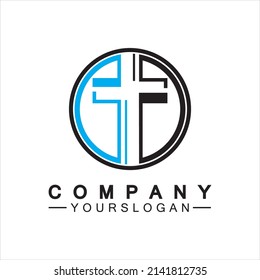 Church logo.Illustration of modern, clean church cross sign for a modern church sign.Icon of christian cross. Sign of catholic, religious and orthodox faith.