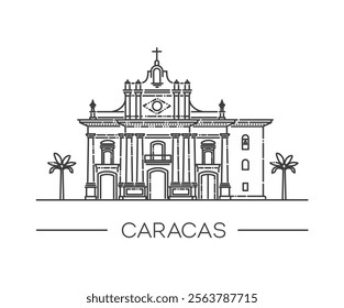 The Church of Our Lady of Candelaria. Caracas, Venezuela.
