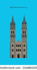 Church of Saint-Etienne in Caen