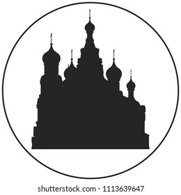 The Church of the Savior on Blood vector icon from Saint-Petersburg Russian landmark set. The Temple of the Savior on Spilled Blood was built on the site where Emperor Alexander II was fatally wounded