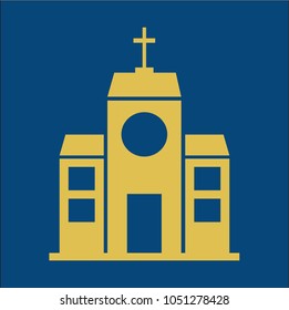 the church sign icon