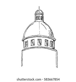Church with space for your text