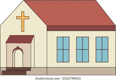 Church, temple, religious buildings. Serve for meetings parishioners, prayer and participation in sacraments. Places of worship and holding services.