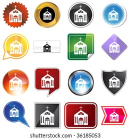variedad de iglesia