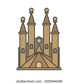 Church vector icon