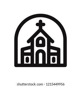 Church vector icon