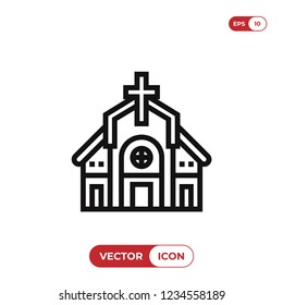 Church vector icon