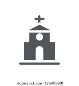 church vector icon