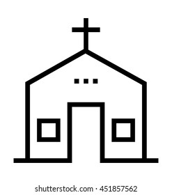 Church Vector Icon
