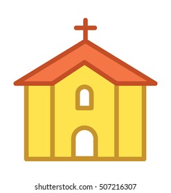 Church Vector Icon 