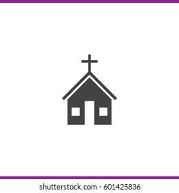 church vector icon