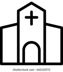 Church Vector Icon